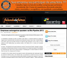  Empresas estrangeiras apostam na Rio Pipeline 2013